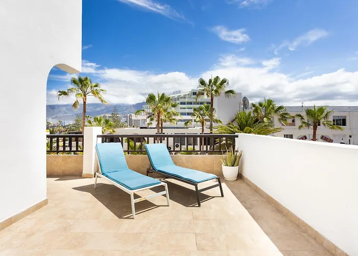 Appartement 3 50m From The Americas Promenade With Heated Pool Arona (Tenerife)
